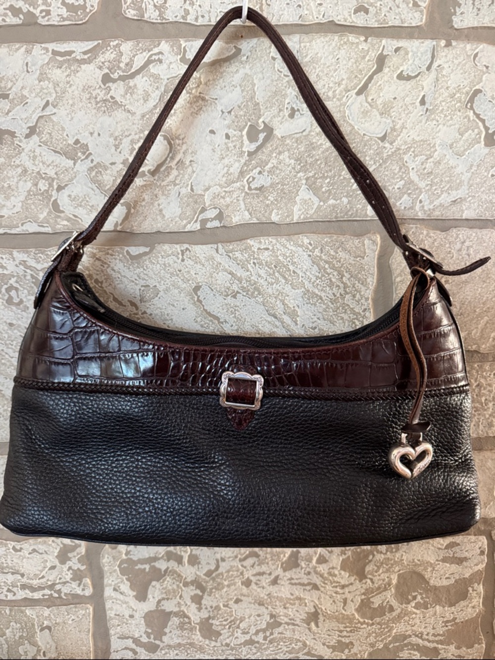 Brighton Pebbled Leather Shoulder Bag